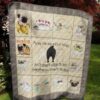 Pugdog Quilt Blanket  Quilt